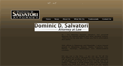 Desktop Screenshot of dsalvatorilaw.com