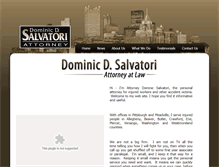 Tablet Screenshot of dsalvatorilaw.com